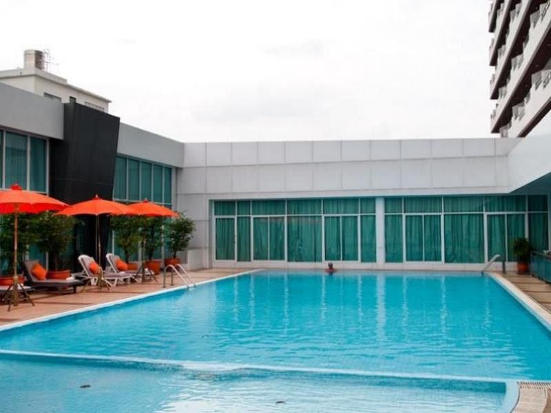 A2 Hotel Bangkok Bagian luar foto
